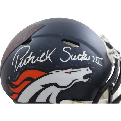 Patrick Surtain Signed Denver Broncos Mini Helmet