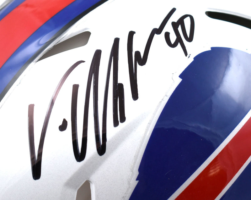 Von Miller Signed Buffalo Bills Full Size Speed Authentic Helmet