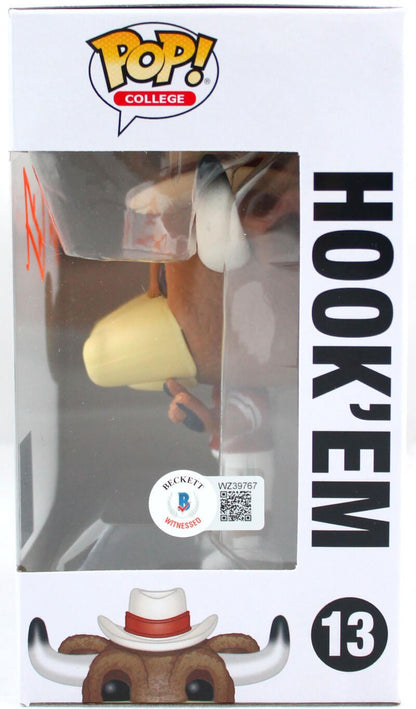 Earl Campbell Signed Texas Longhorns Funko Pop Figurine #13