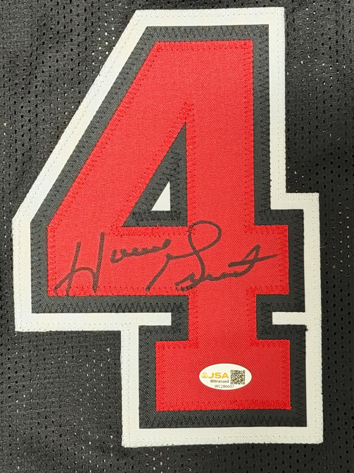 Horace Grant Signed Chicago Bulls Custom Jersey JSA COA