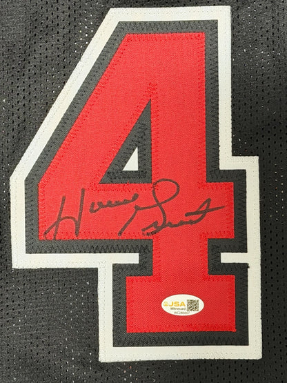 Horace Grant Signed Chicago Bulls Custom Jersey JSA COA