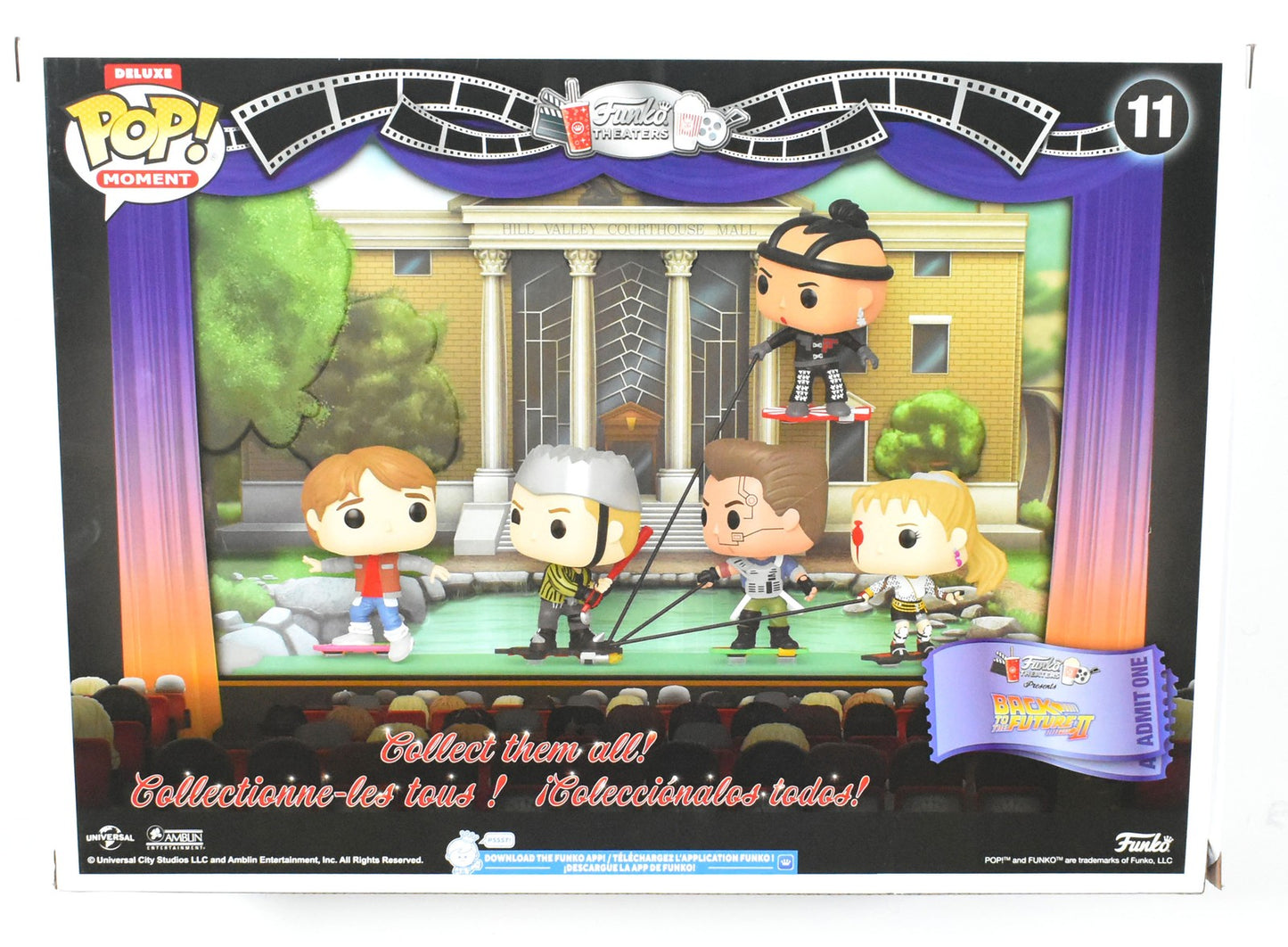 Michael J. Fox Signed Back to the Future II Deluxe Funko Pop #11