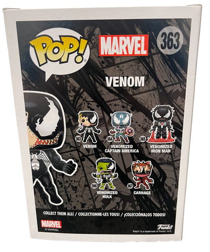Tom Hardy Signed Venom Funko Pop #363 with Sam De La Rosa Sketch