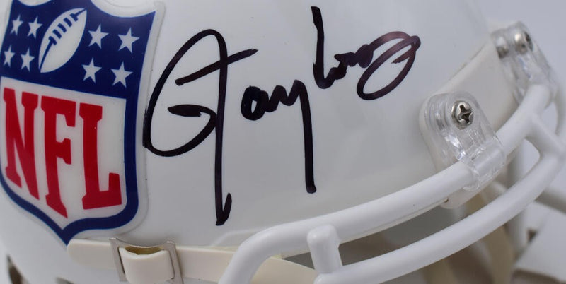 Ray Lewis & Lawrence Taylor Autographed NFL Speed Mini Helmet - Black