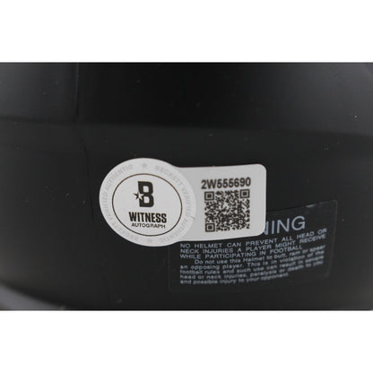 Michael Vick Atlanta Falcons Signed Speed Mini Helmet (Beckett Witness)