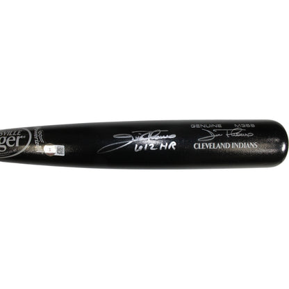 Jim Thome Autographed Cleveland Indians Louisville Slugger Bat (612 HR)
