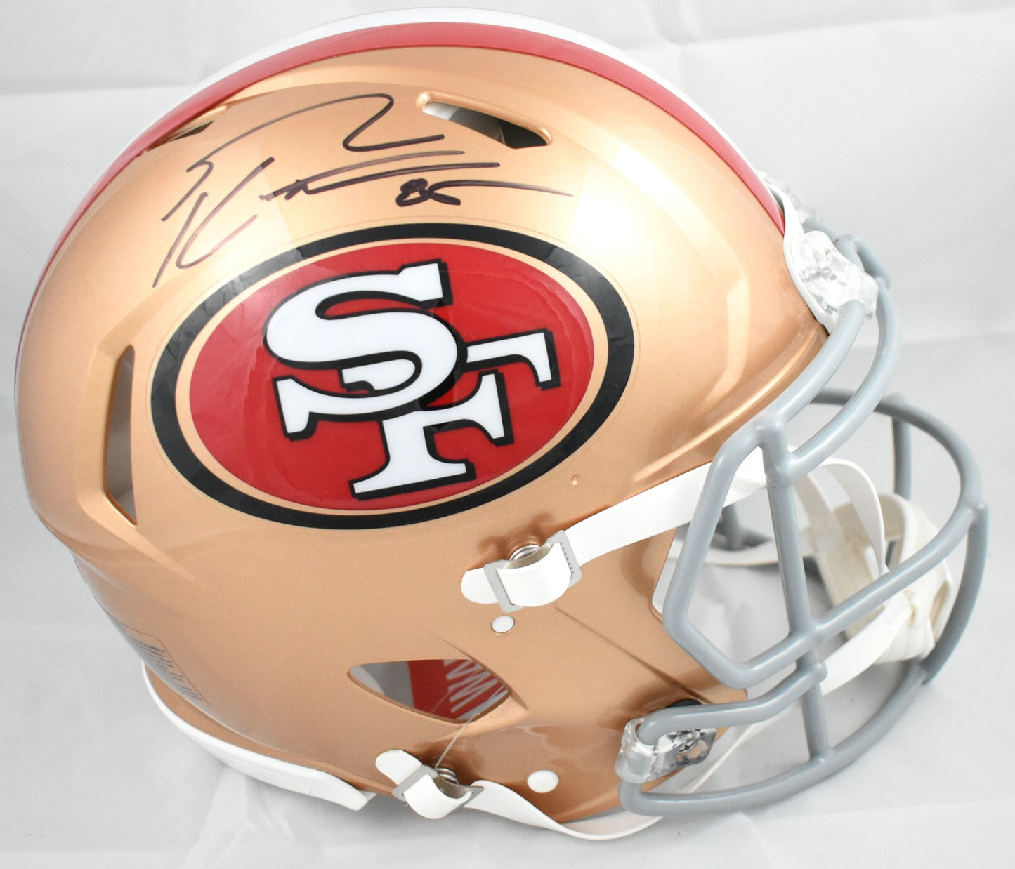 George Kittle Autographed San Francisco 49ers Full Size Authentic Helmet