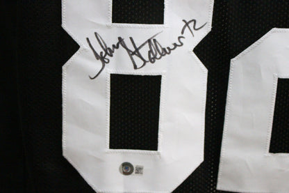 John Stallworth Signed Pittsburgh Steelers Custom Jersey Beckett BAS