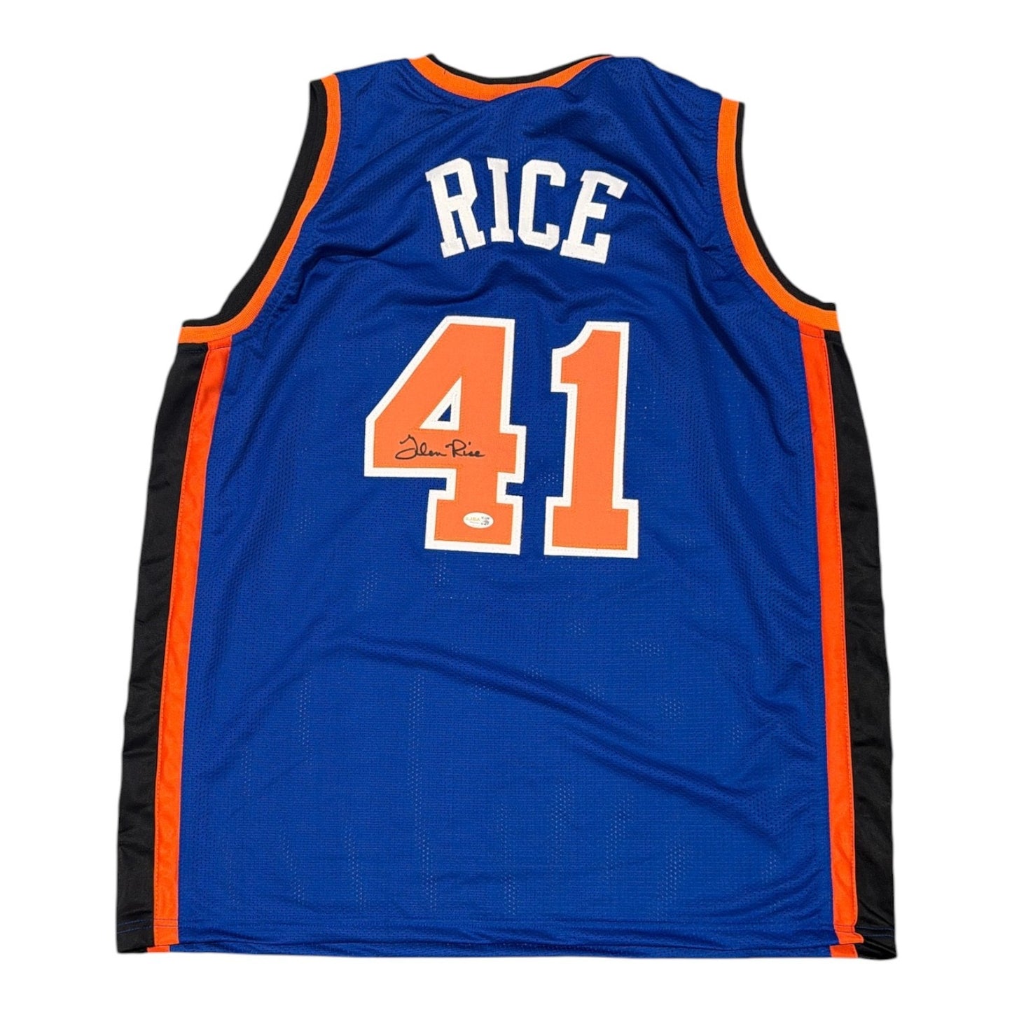 Glen Rice Autographed New York Knicks Custom Jersey