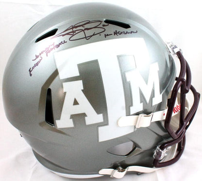 Johnny Manziel Signed Texas A&M Aggies Flash Speed Full Size Helmet