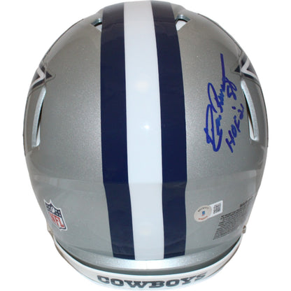 Drew Pearson, Roger Staubach & Tony Dorsett Signed Cowboys Full Size Helmet