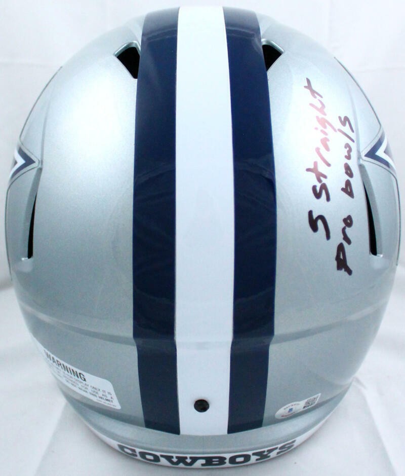 Roy Williams Signed Dallas Cowboys Full Size Speed Helmet - Black