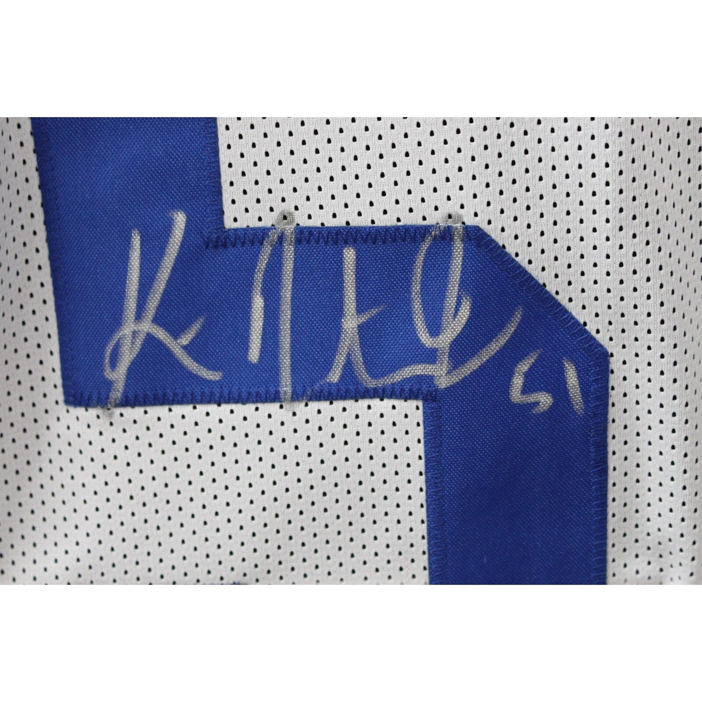 Ken Norton Jr. Autographed Pro Style White Jersey
