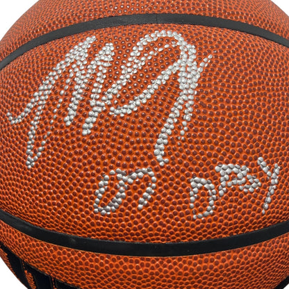 Marcus Camby Signed Wilson NBA Basketball - 07 DPOY Inscription - JSA