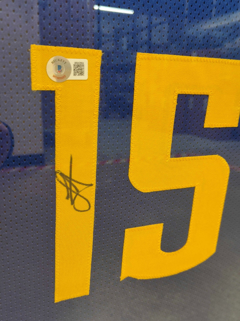 Nikola Jokic Signed Denver Nuggets Framed Jersey (Beckett)