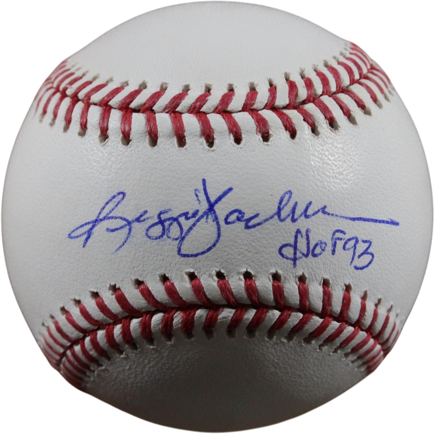 Reggie Jackson Autographed New York Yankees Baseball with HOF 93 Inscription