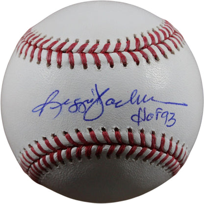 Reggie Jackson Autographed New York Yankees Baseball with HOF 93 Inscription