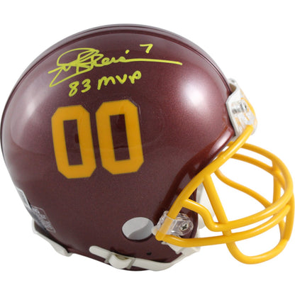 Joe Theismann Signed Washington Football Team Mini Helmet (SB Champs)