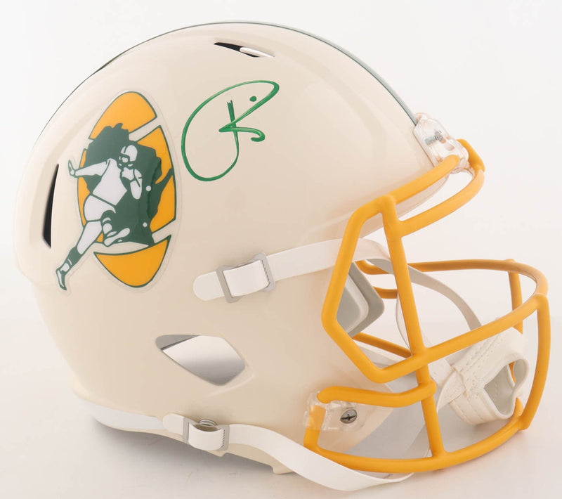 Andre Rison Signed Green Bay Packers Retro Full Size Helmet