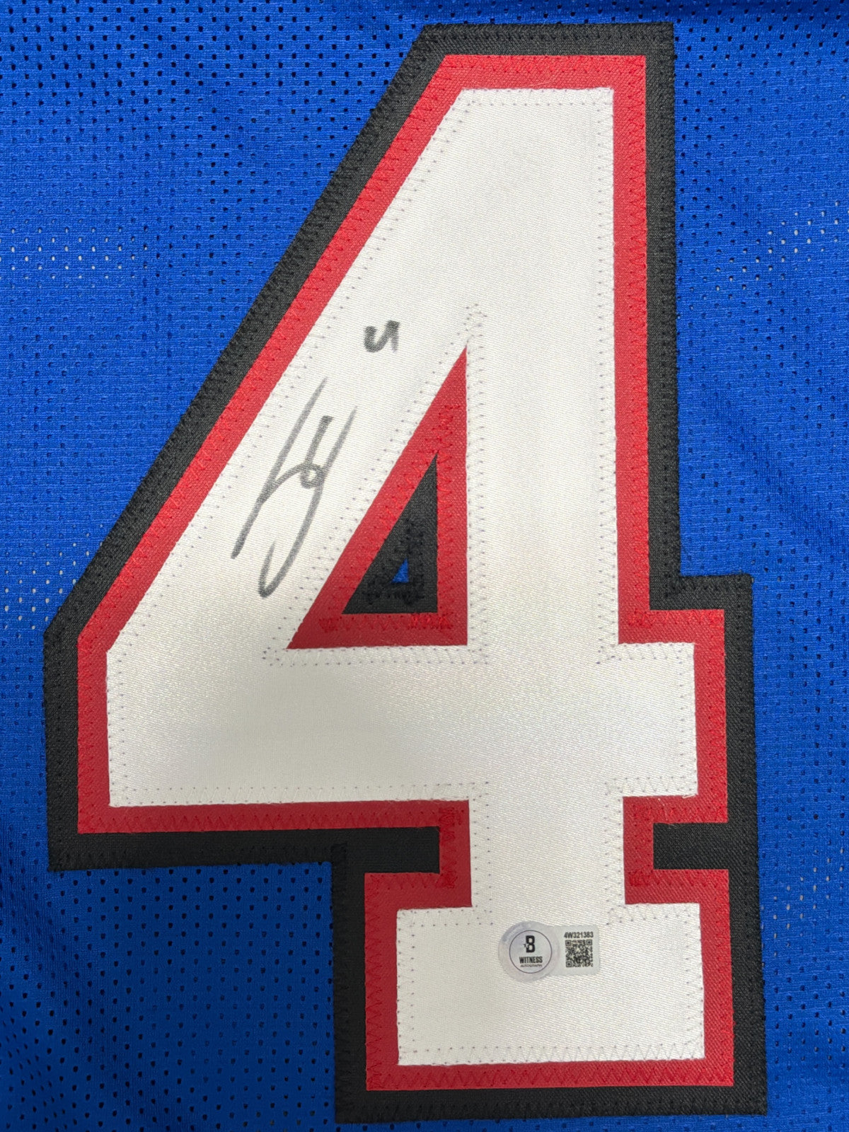 James Cook Signed Buffalo Bills Custom Jersey
