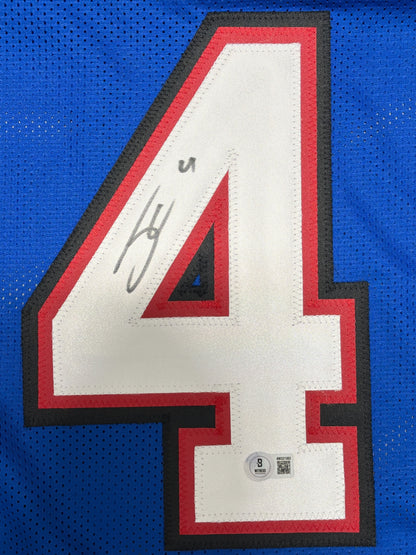 James Cook Signed Buffalo Bills Custom Jersey