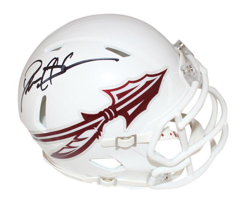 Deion Sanders Autographed Florida State Seminoles Mini Helmet Beckett