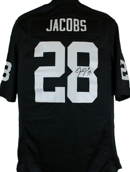 Josh Jacobs Autographed Las Vegas Raiders Black Nike Game Jersey