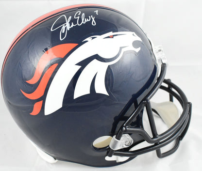 John Elway Signed Denver Broncos Full Size VSR4 Helmet