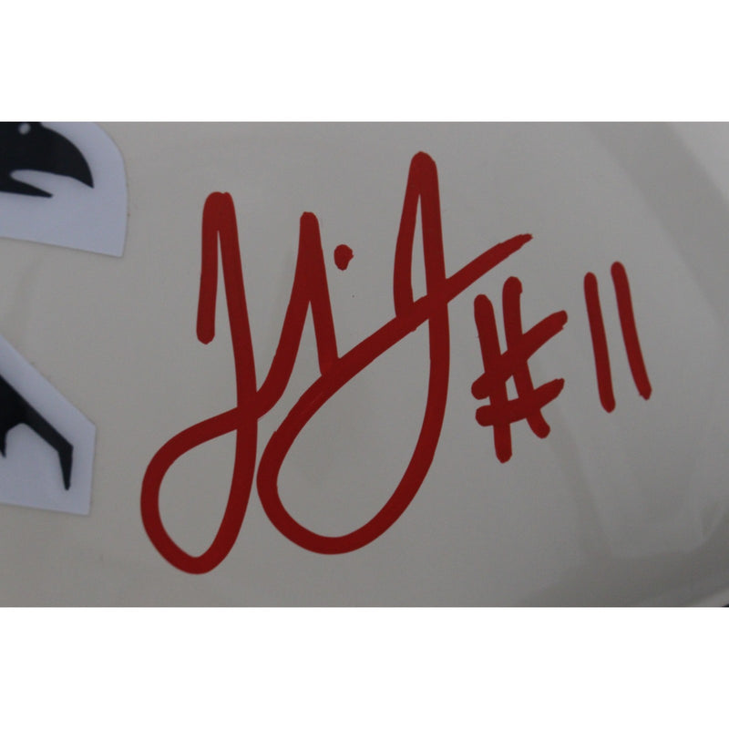 Julio Jones Signed Atlanta Falcons Full Size Retro Helmet