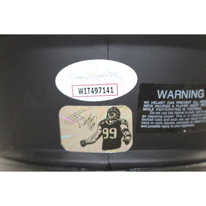 JJ Watt Signed Houston Texans Eclipse Mini Helmet
