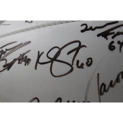 Pat Bowlen & Mike Shanahan Multi-Signed 2000 Denver Broncos Team Football