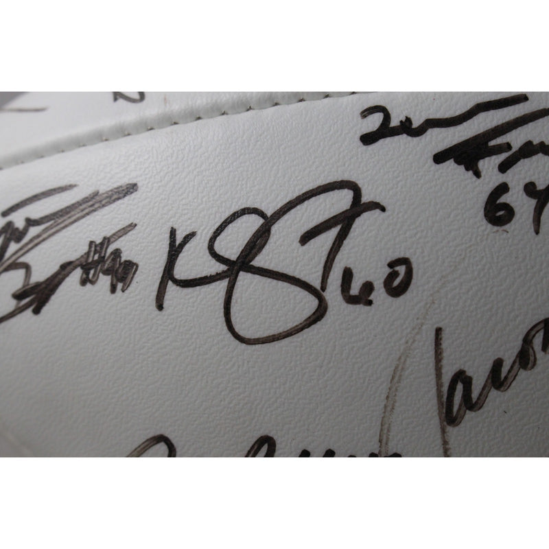 Pat Bowlen & Mike Shanahan Multi-Signed 2000 Denver Broncos Team Football