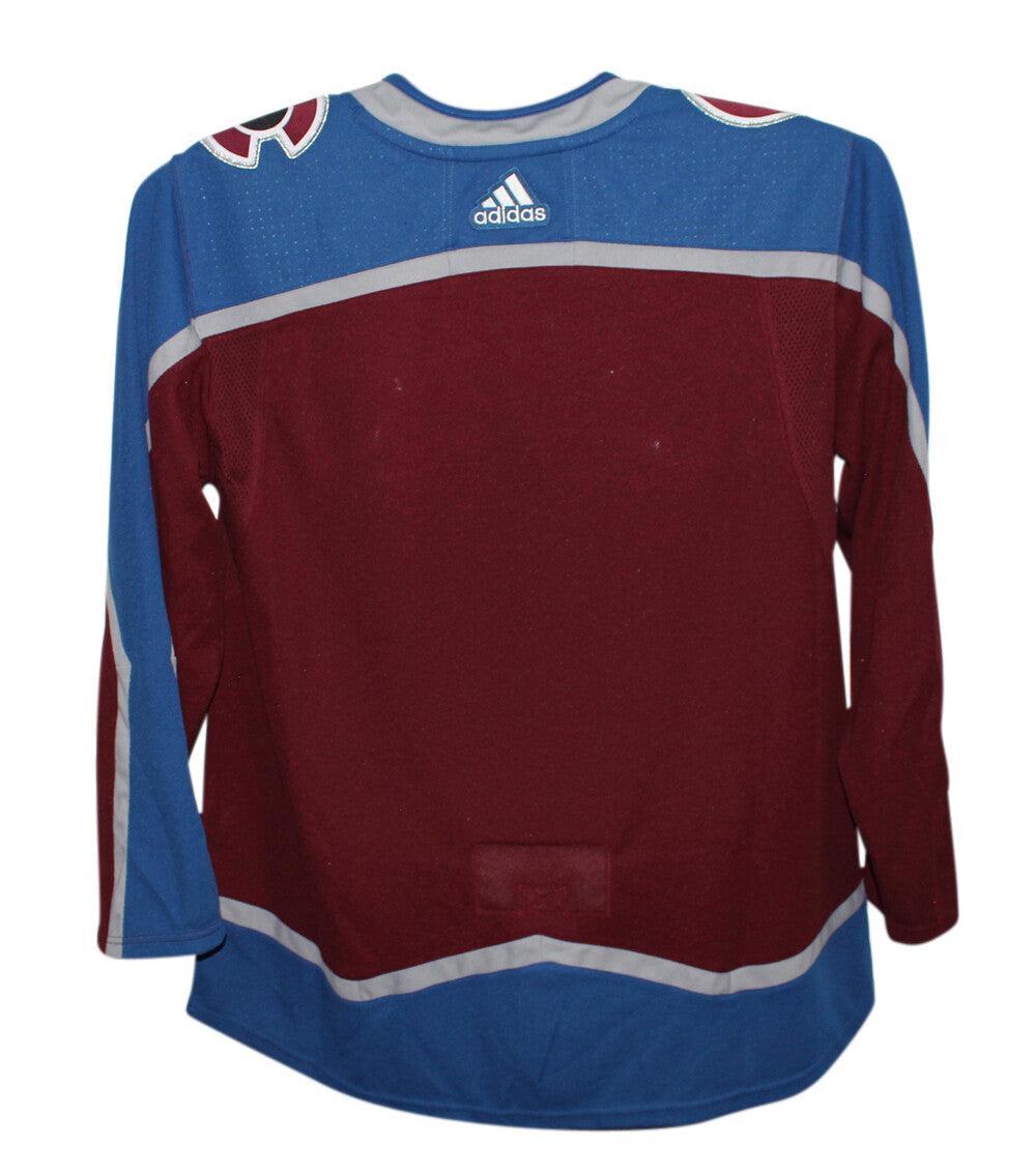 Colorado Avalanche Team Multi-Signed Burgundy Adidas Authentic Hockey Jersey