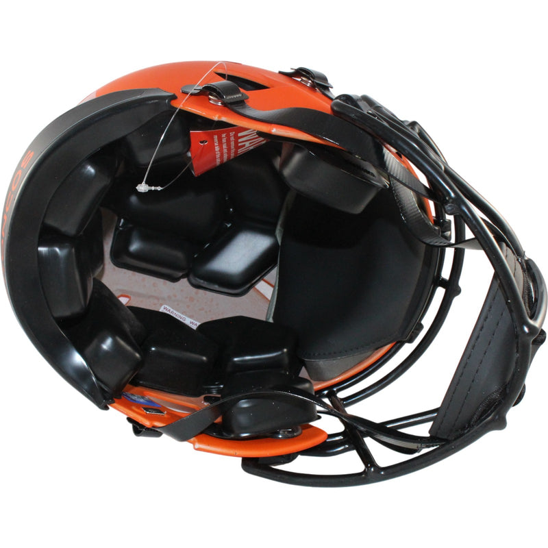 Bo Nix Denver Broncos Autographed Authentic Rave Full Size Helmet