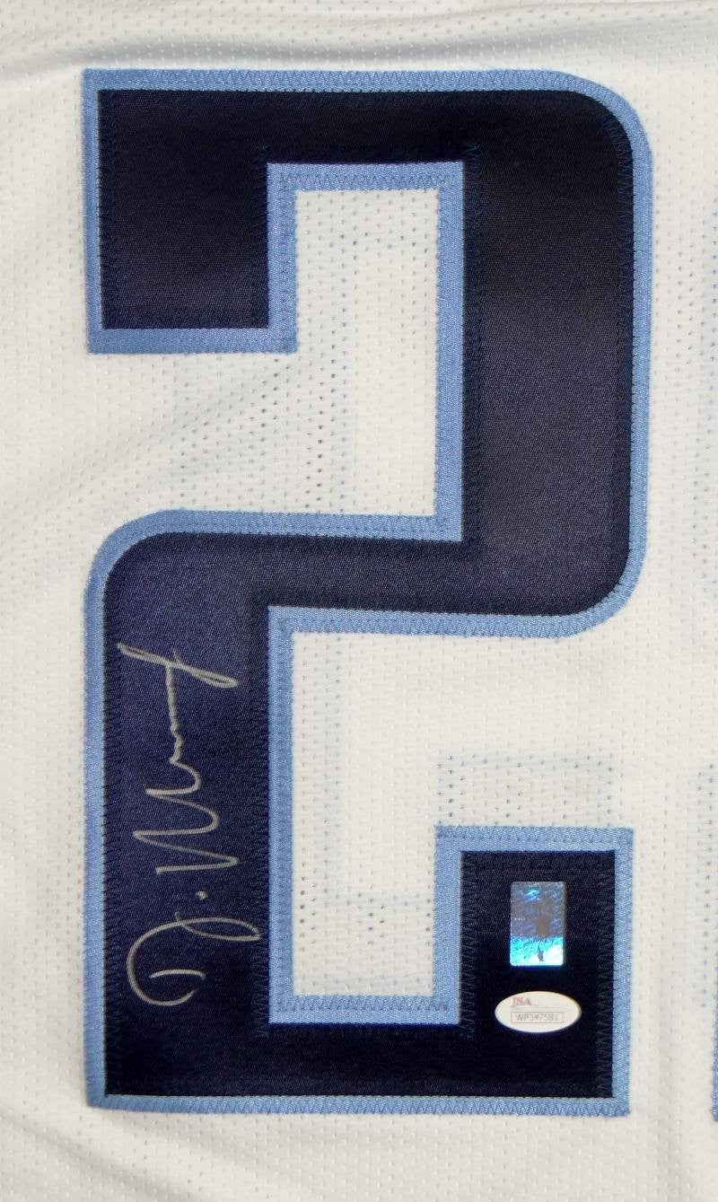 DeMarco Murray Autographed White Custom Football Jersey