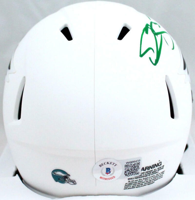 Donovan McNabb Signed Philadelphia Eagles Lunar Speed Mini Helmet