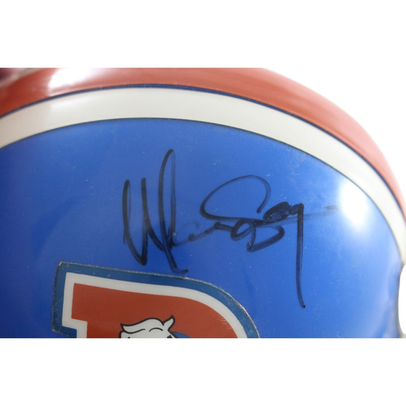 Gary Zimmerman, Tom Nalen & 1997 Broncos OL Multi-Signed Mini Helmet