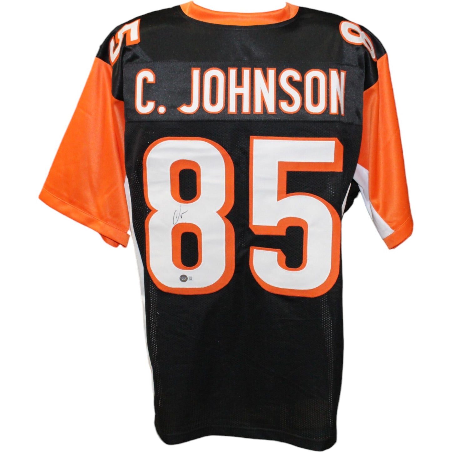 Chad Johnson Autographed Pro Style Black Jersey
