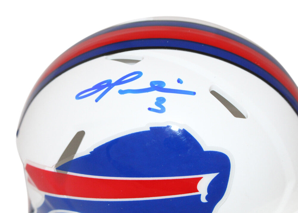 Damar Hamlin Buffalo Bills Autographed Mini Helmet (Beckett BAS)