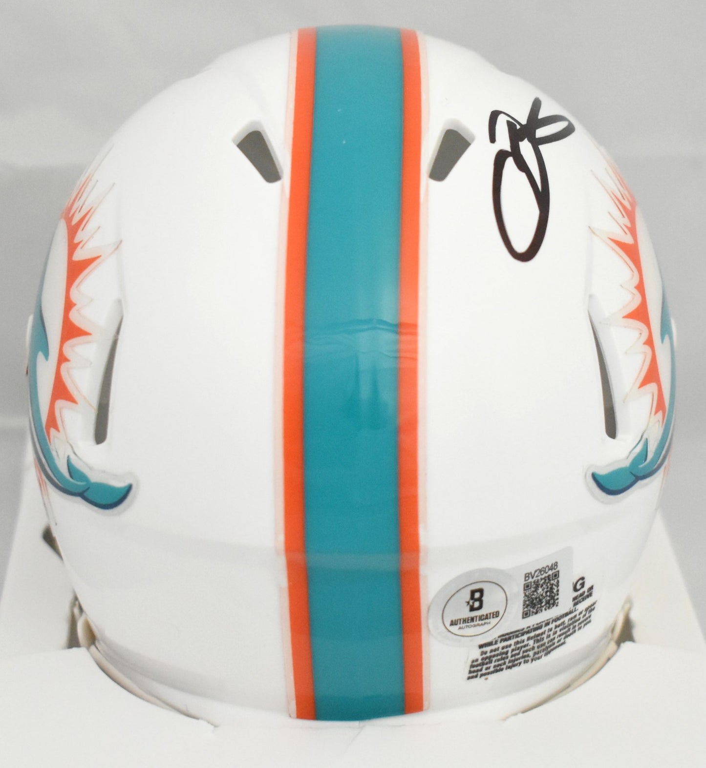 Odell Beckham Jr. Signed Miami Dolphins Mini Helmet