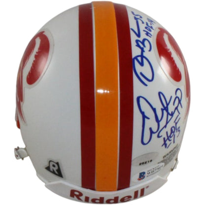 Lee Roy Selmon Multi-Signed Buccaneers Throwback Mini Helmet