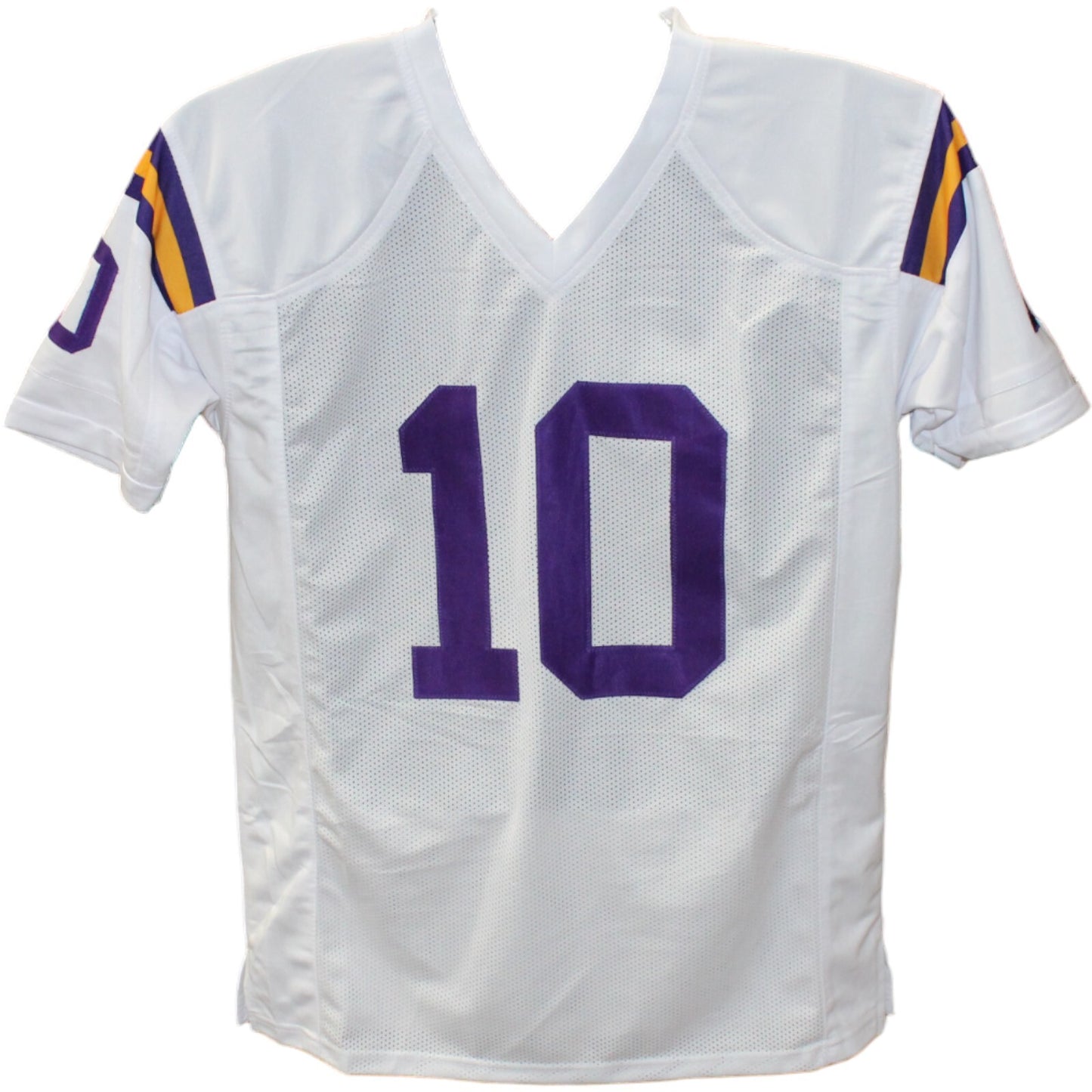 Fran Tarkenton Autographed Minnesota Vikings Pro Style Jersey (White)