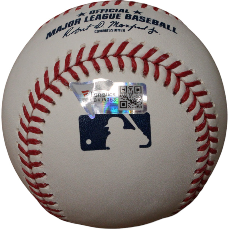 Jack Leiter Signed Texas Rangers Official Major League Baseball (#2 Pick)