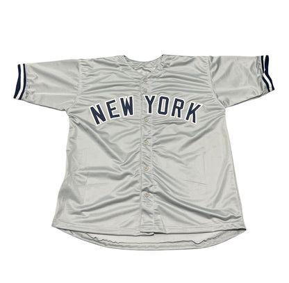 Johnny Damon New York Yankees Signed Custom Baseball Jersey (Beckett COA)