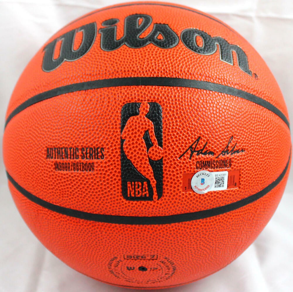 Xavier McDaniel Signed Official NBA Wilson Basketball - "X-Man"