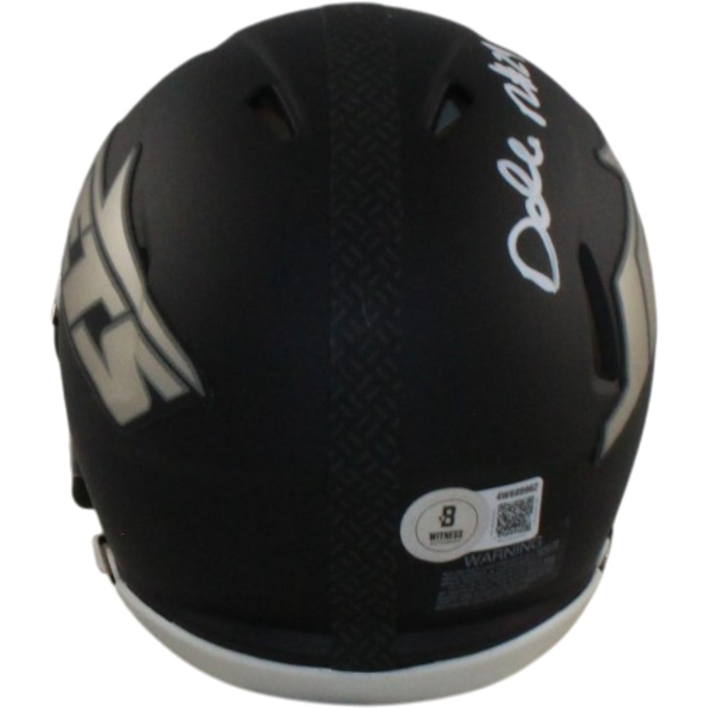 Darrelle Revis Autographed New York Jets Rivalries Mini Helmet
