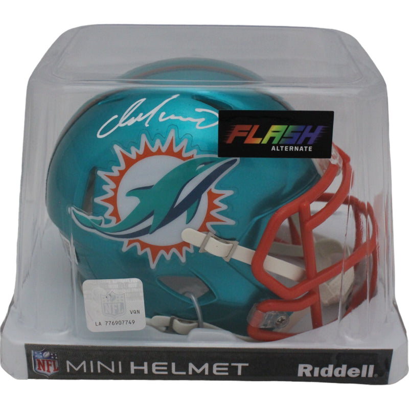 Dan Marino Miami Dolphins Autographed Riddell Flash Mini Helmet