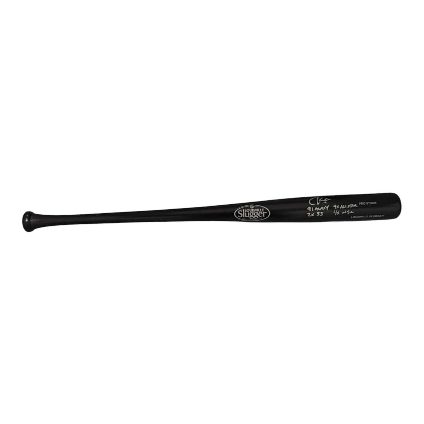 Chuck Knoblauch Signed Louisville Slugger Bat - 4 Inscriptions
