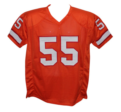 Derrick Brooks Autographed Tampa Bay Buccaneers Orange Custom Jersey