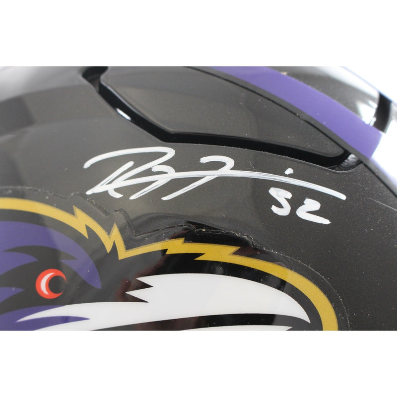 Ray Lewis Baltimore Ravens Autographed Authentic SpeedFlex Helmet